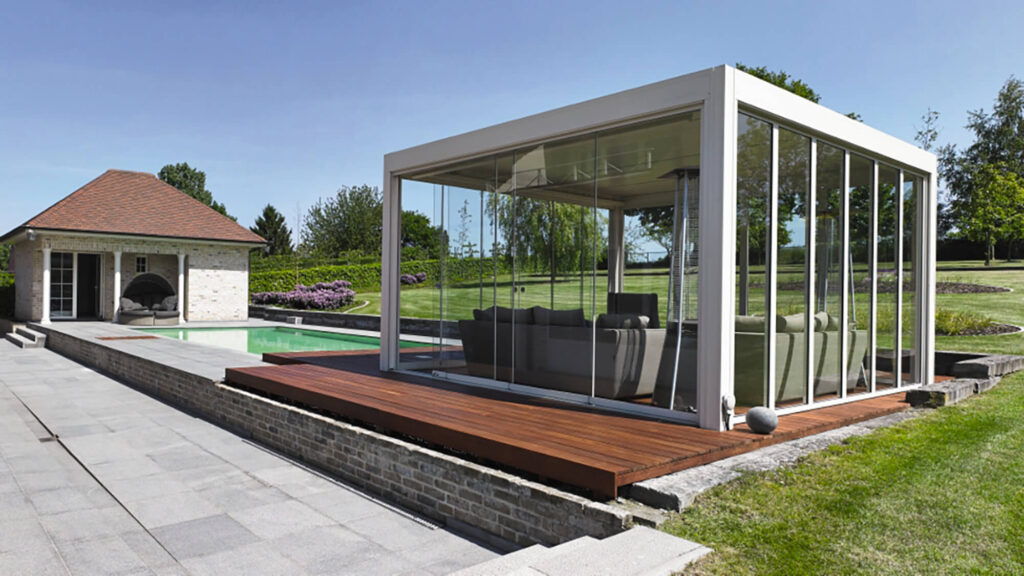 Bioklimatická pergola od Louver